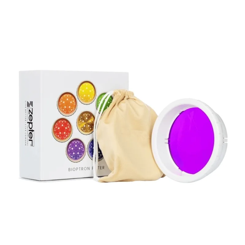 Zepter BIOPTRON farebný filter do biolampy Pro 1 - fialový filter