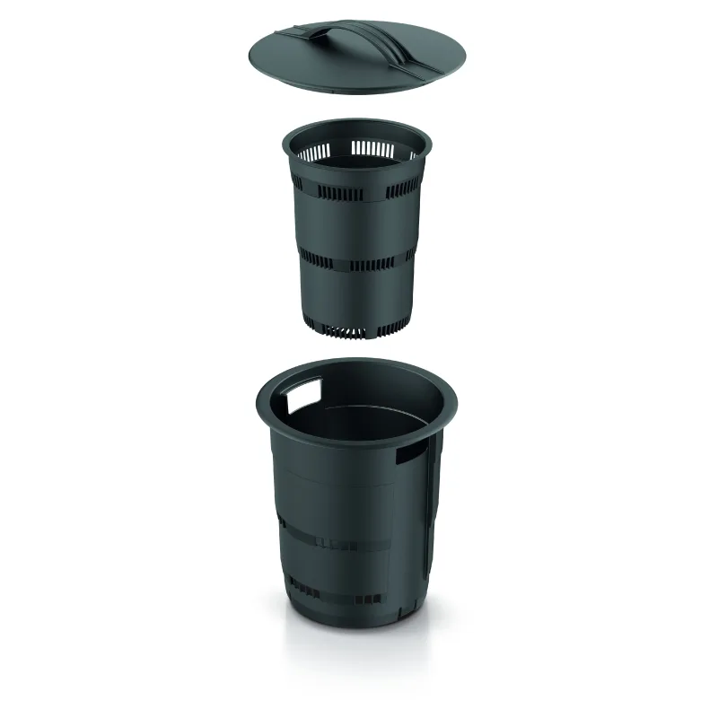 Prosperplast s.r.o. Podzemný mini kompostér COMBIOSOIL čierny 11 litrov