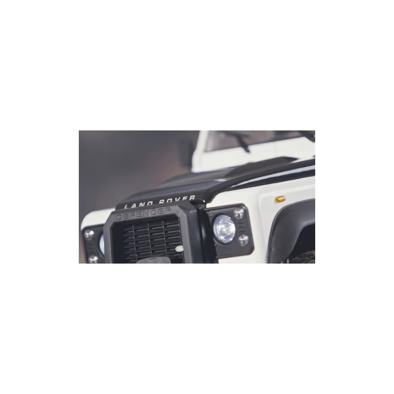 Land Rover Defender D110 4WD 1:8, bílá, 2,4 GHz, LED