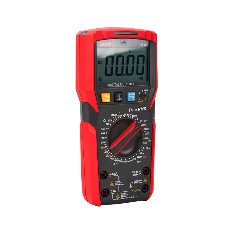 Univerzálny multimeter Uni-T UT89X True RMS AC aj DC DC Až DO 1000 V MIE0409