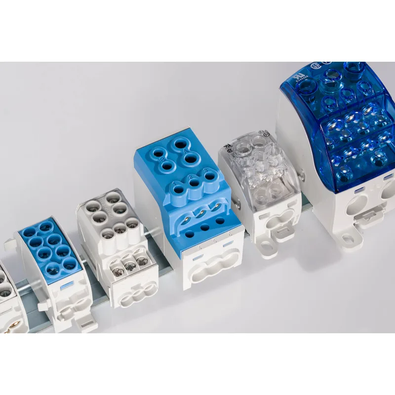 SIMBLOCK Rozbočovacia svorka 70mm2 SDB 200 modrá Al/Cu vstup 1x70mm2 výstup 6x16mm2 a 1x35mm2