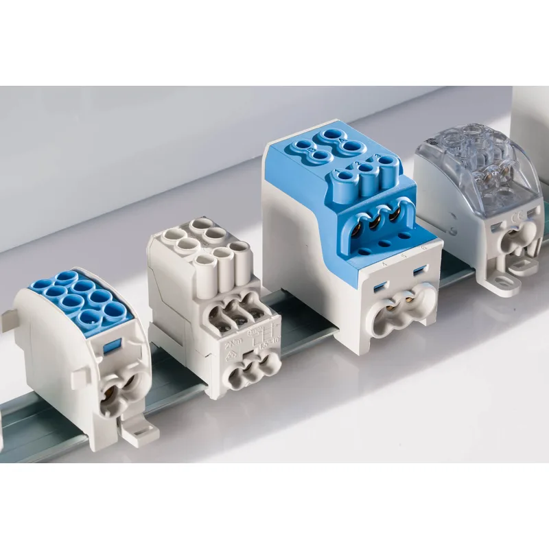 SIMBLOCK Rozbočovacia svorka 70mm2 SDB 200 modrá Al/Cu vstup 1x70mm2 výstup 6x16mm2 a 1x35mm2