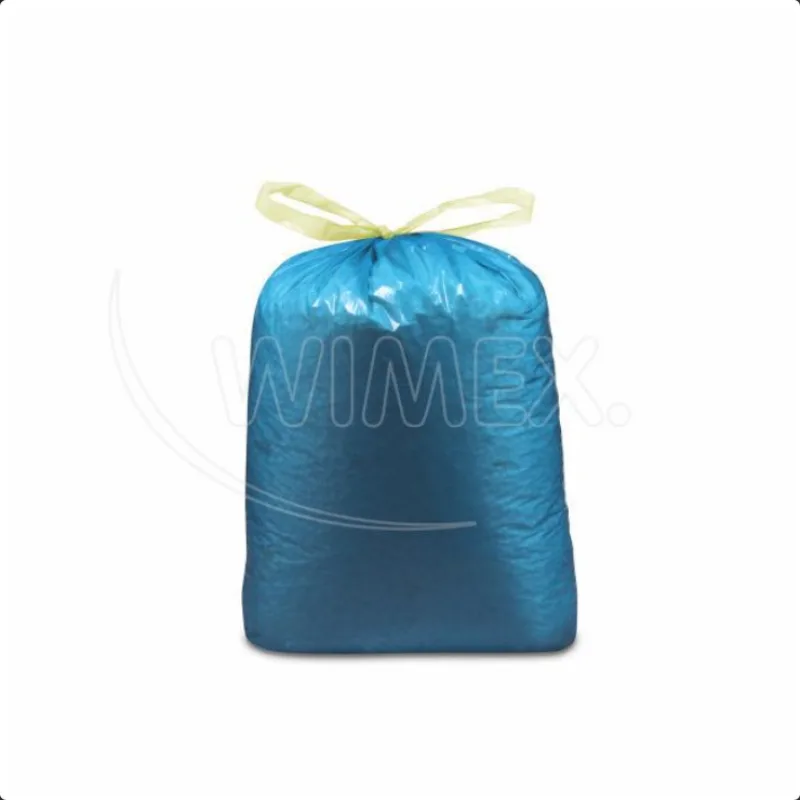 Pytle na odpadky 120 l zatahovací modré 70 x 100 cm (Typ 60) [25 ks] (69700)