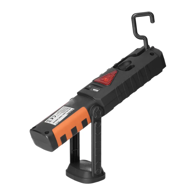 VIRONE Dobíjacie LED COB pracovné svetlo 3W+1W LED 1200mAh s powerbankou WL-4