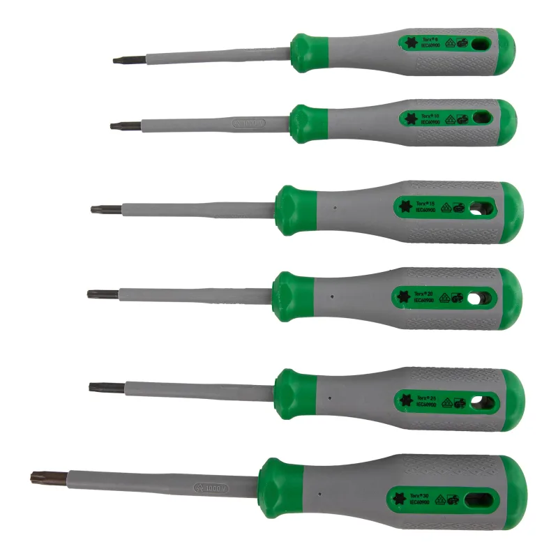 Sada skrutkovačov WAGO 206-2102 VDE Torx®; T8; T10; T15; T20; T25; T30; 1000 V