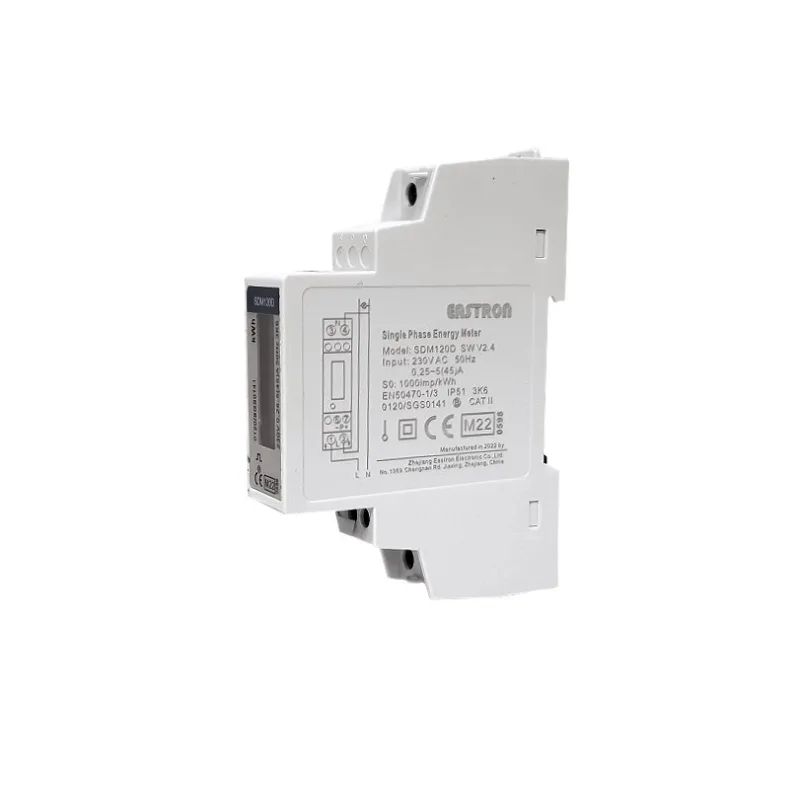 Elektromer 1F na DIN lištu jednofázový digitálny VCX EASTRON SDM120D MID 45A