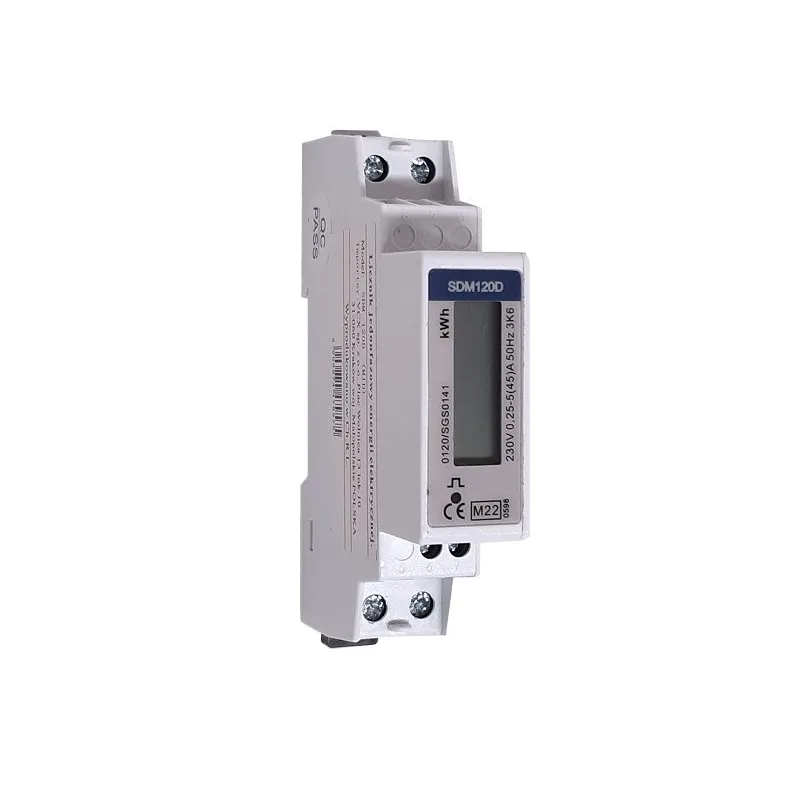 Elektromer 1F na DIN lištu jednofázový digitálny VCX EASTRON SDM120D MID 45A
