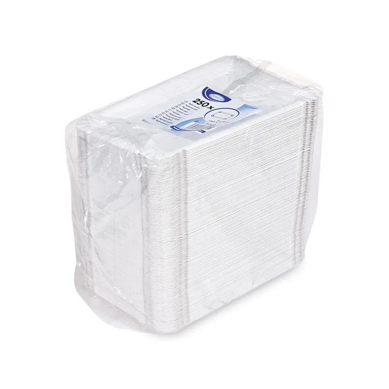 Papírové tácky 13 x 20 cm (č.4) RECY [250 ks] (71122 - 4B,E61)