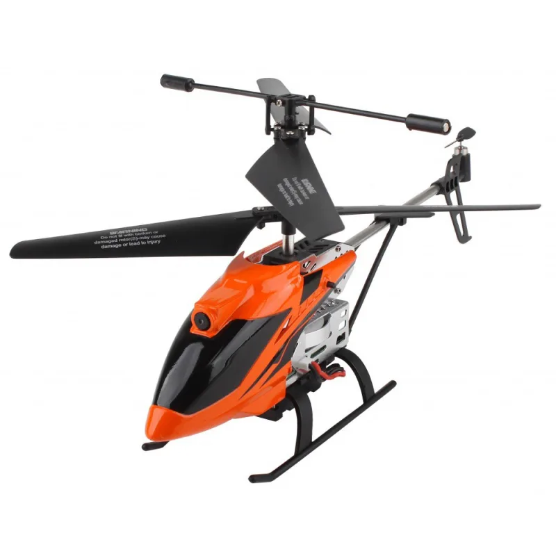 DF-100 FPV heli s barometrem, kamera, WiFi přenos obrazu, AUTO start/přistání, RTF