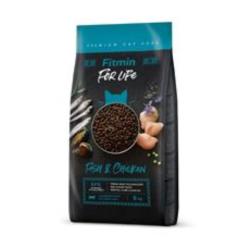 Fitmin For Life Adult Fish and Chicken cat 8 kg