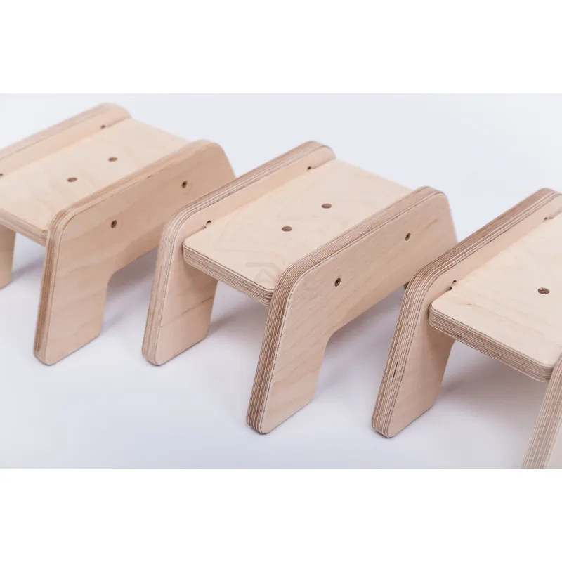 DAPAL Montessori balančná dráha Set balančných dosiek prírodných 1120 × 240 × 170 mm