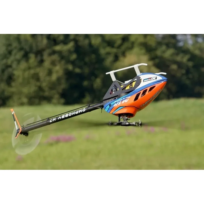 OMP M7R kits+blade+motor+ESC+Bt modul-zelená