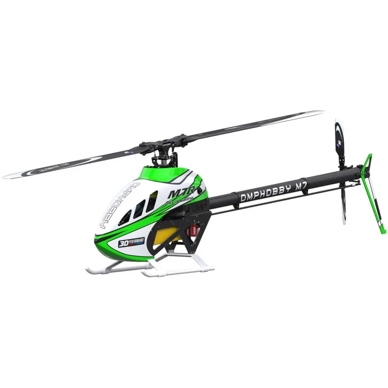 OMP M7R kits+blade+motor+ESC+Bt modul-zelená