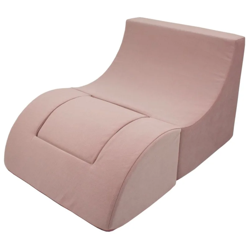 Detské rozkladacie kreslo-leňoška pink