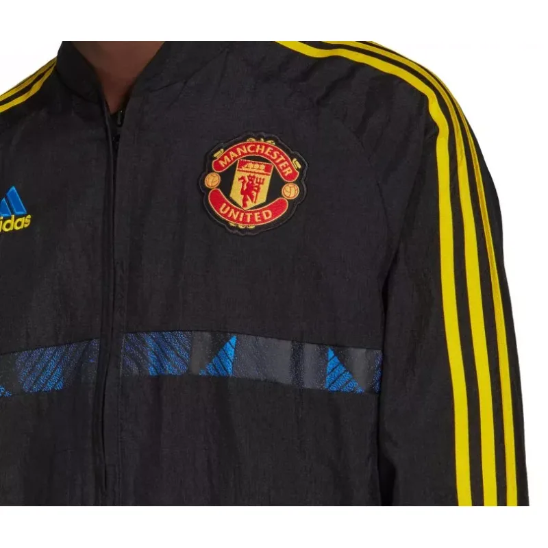 Adidas Manchester United bunda čierna pánska - SKLADOM