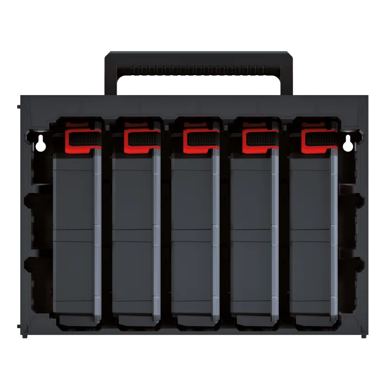 Kistenberg Prenosný kufor s 5 organizérmi (prepážky) TAGER CASE 415x290x290 KTC30256S-S411