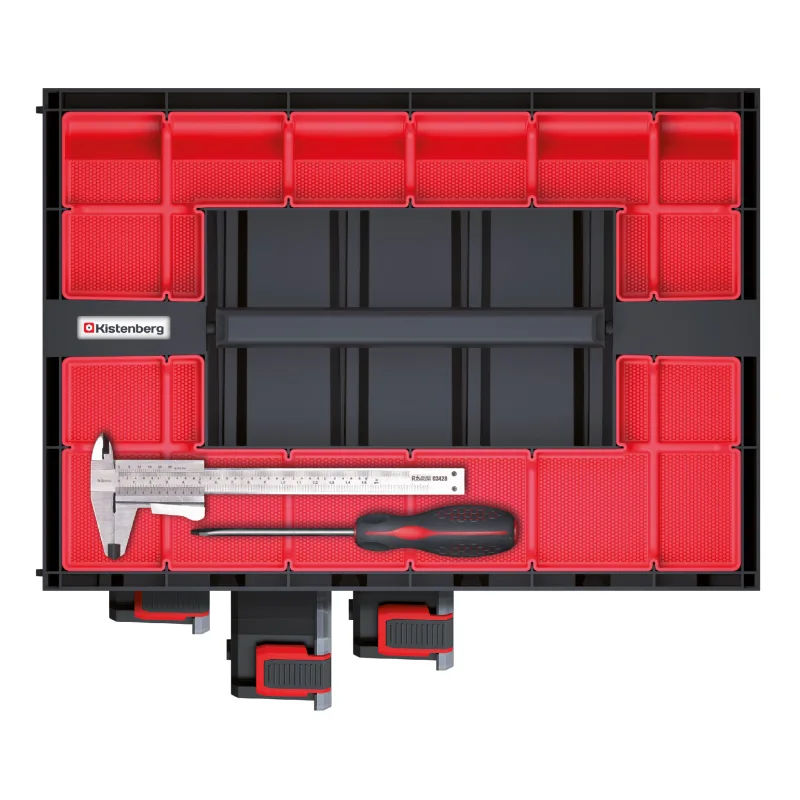Kistenberg Prenosný kufor s 5 organizérmi (prepážky) TAGER CASE 415x290x290 KTC30256S-S411