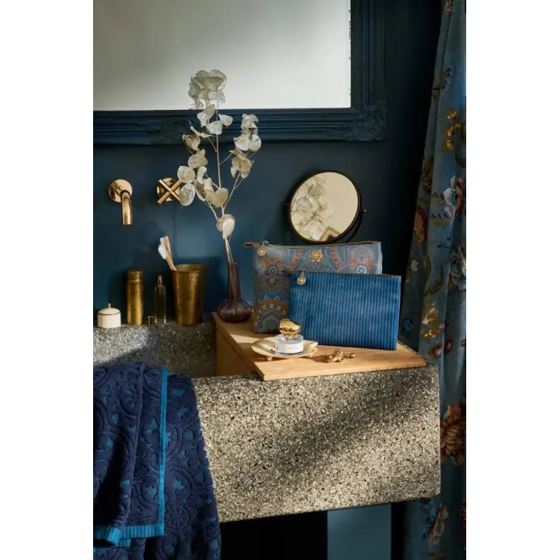 Pip Studio Caryn Jabali Combi kosmetická taška, modrá