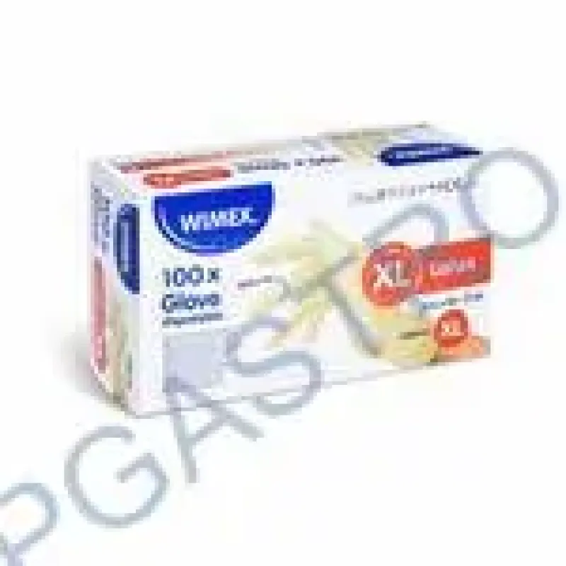 Rukavice (Latex) nepudrované natural `XL` [100 ks](68108)