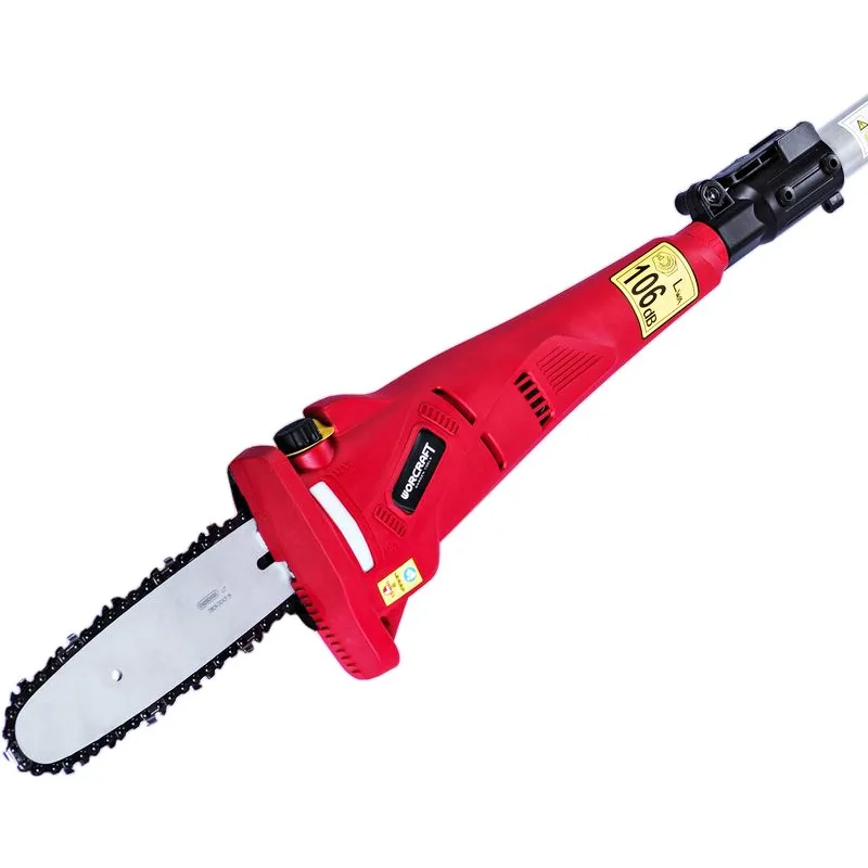 Píla Worcraft CPS-S20Li ShareSYS, 20V Li-Ion, vyvetvovacia, lišta 8" OREGON, teleskopická 188-270 cm, SET 1x 2.0 Ah akumulátor, 1x nabíjačka