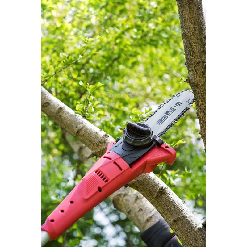 Píla Worcraft CPS-S20Li ShareSYS, 20V Li-Ion, vyvetvovacia, lišta 8" OREGON, teleskopická 188-270 cm, SET 1x 2.0 Ah akumulátor, 1x nabíjačka