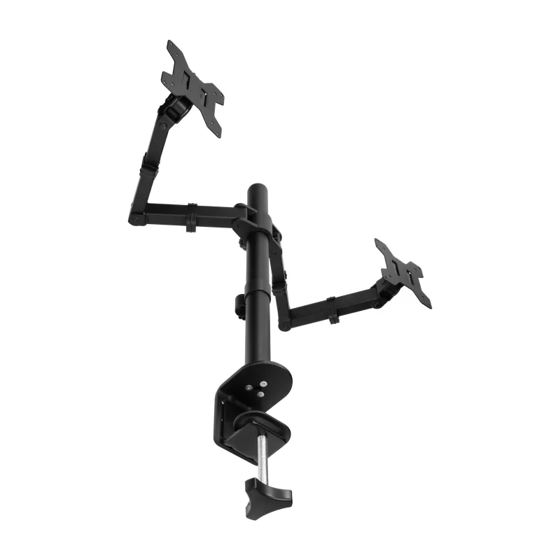 VIRONE Plne nastaviteľný stolový držiak pre dva monitory MH-4 pre veľkosť 13"-27″
