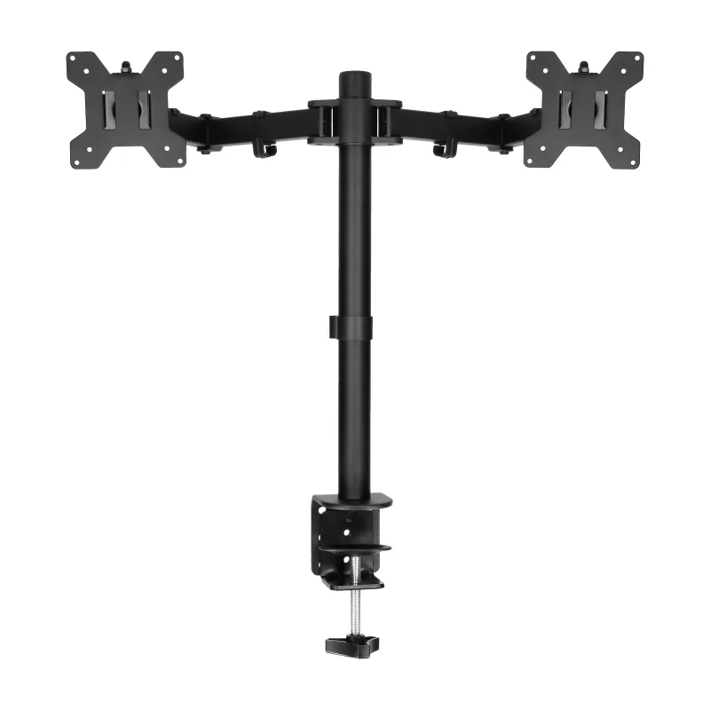 VIRONE Plne nastaviteľný stolový držiak pre dva monitory MH-4 pre veľkosť 13"-27″