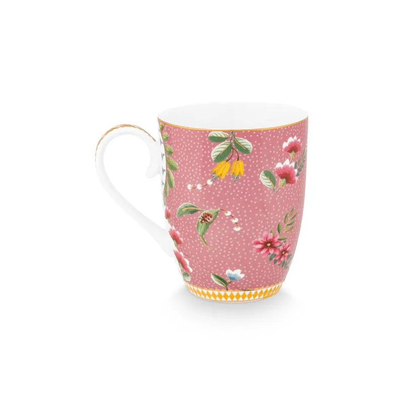 Pip Studio La Majorelle hrnek 350ml, růžový