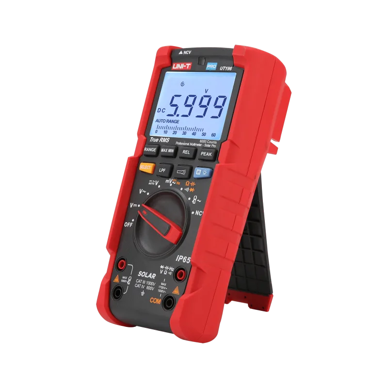 Univerzálny multimeter Uni-T UT196 1700 V AC 1500 V DC Solar PRO MIE0468