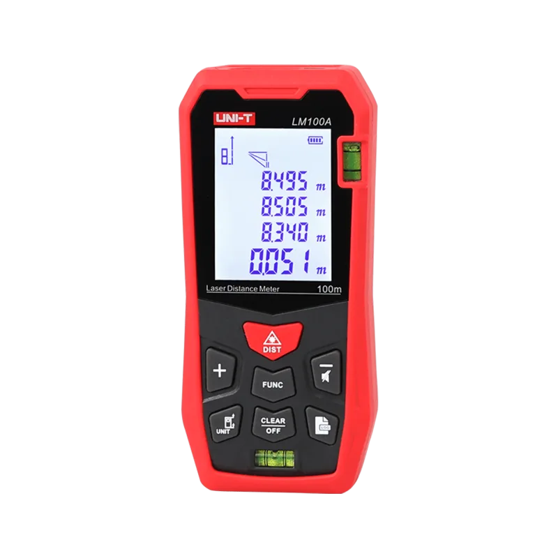 Digitálny merač vzdialenosti Uni-T LM100A 100 metrov ±(2 mm + 5 x 10^(-5) D) MIE0448