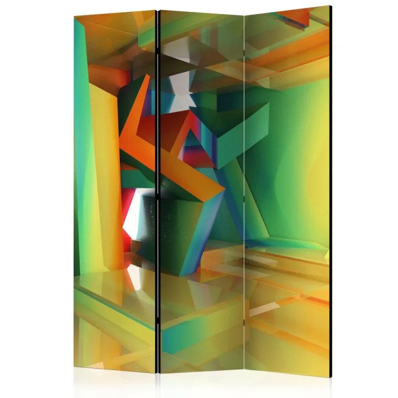 Artgeist Paraván - Colourful Space [Room Dividers]