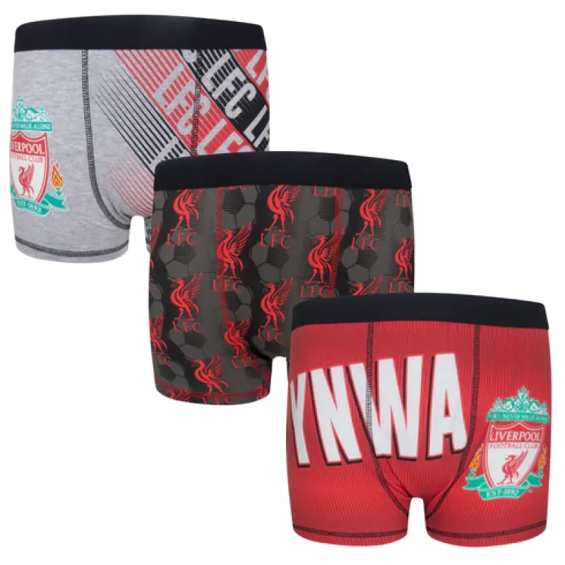 Liverpool FC boxerky detské (3 ks v balení) - SKLADOM