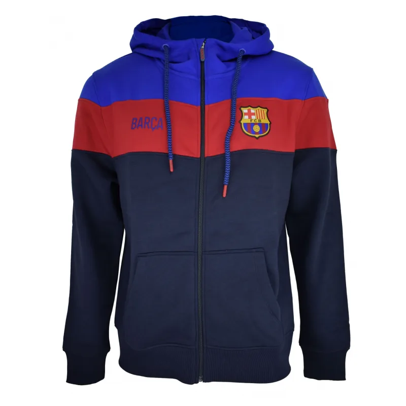 FC Barcelona mikina modro-červená pánska