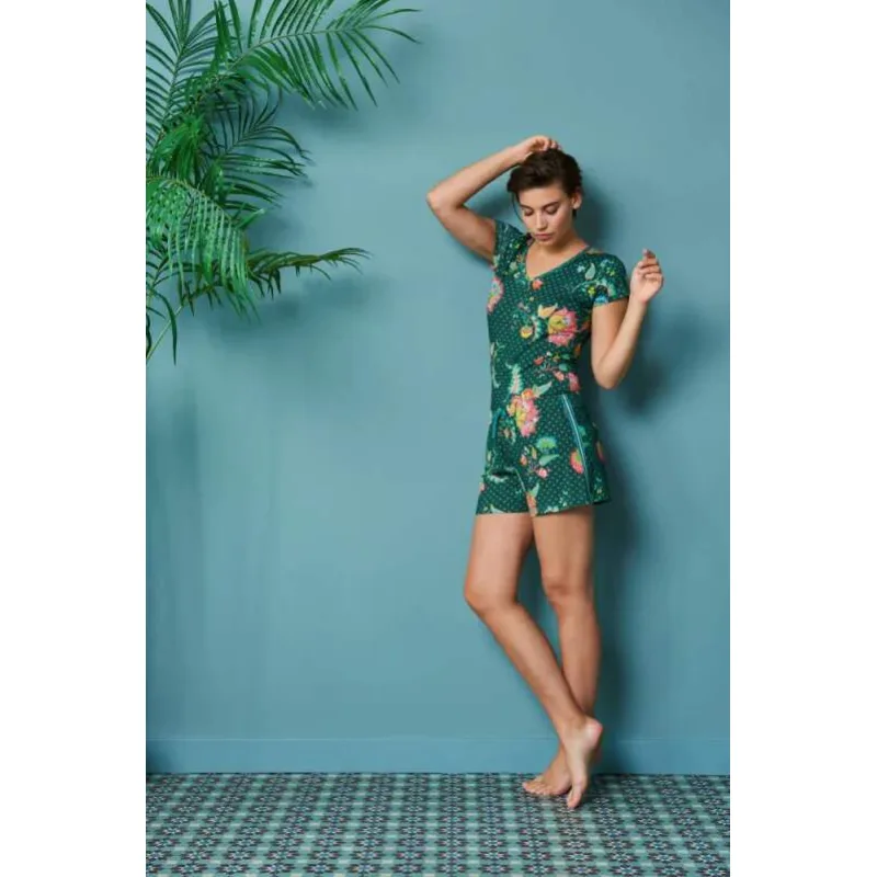Pip Studio Toy triko s krátkým rukávem Jambo Jasmin, zelené