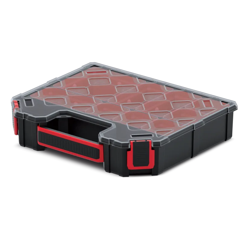Kistenberg Prenosný kufor s 5 organizérmi (krabičky) TAGER CASE 415x290x290 KTC30256B-S411