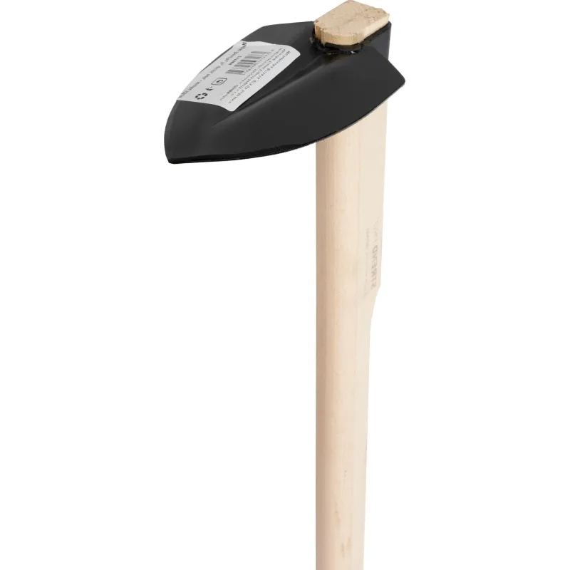 Motyka Fe, špicatá, malá, 260 g, drevená násada 120 cm