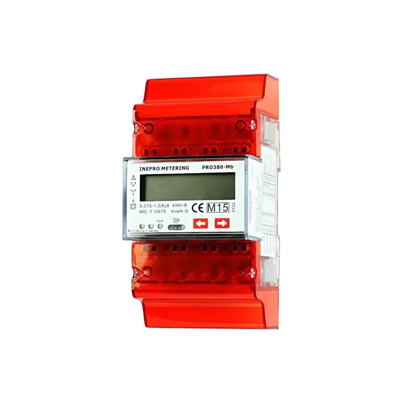 Elektromer 3F na DIN lištu trojfázový Inepro PRO380-CT Mb x/5A M-Bus, MID polopriamy