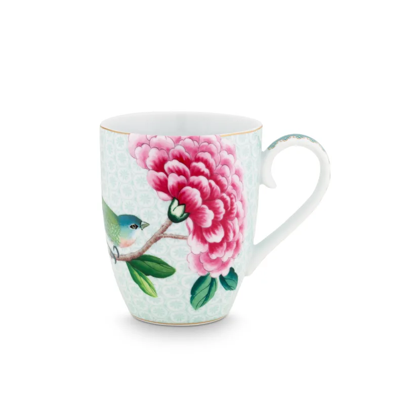 Pip Studio Blushing Birds sada 2 hrnků 350ml, bílá