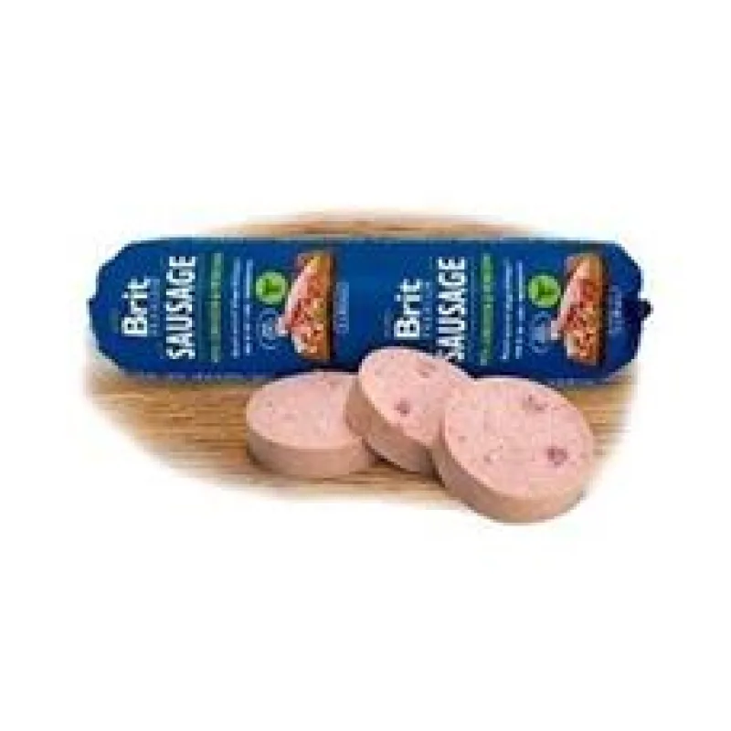 Brit Sausage Chicken & Venison New 800 g