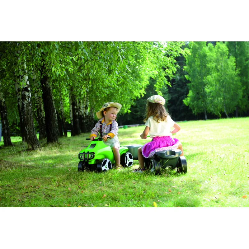 Brumee Detské Odrážadlo terénne auto CRAZEE šedé BCRAZ-432C
