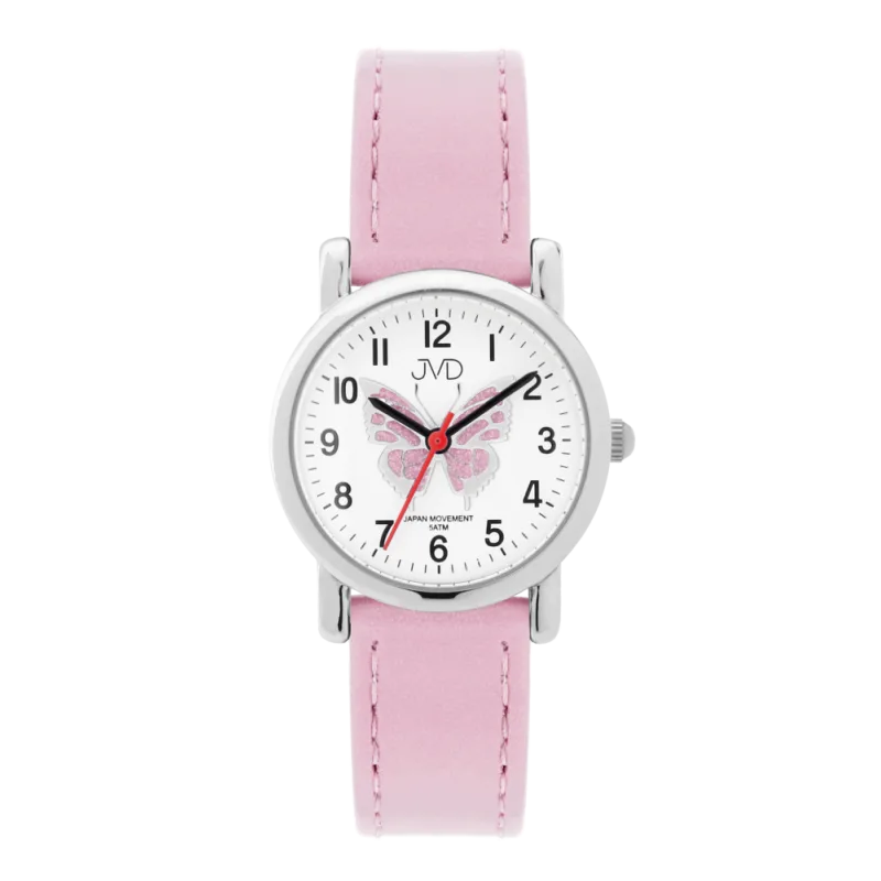 JVD Dětské růžové náramkové hodinky JVD J7199.4