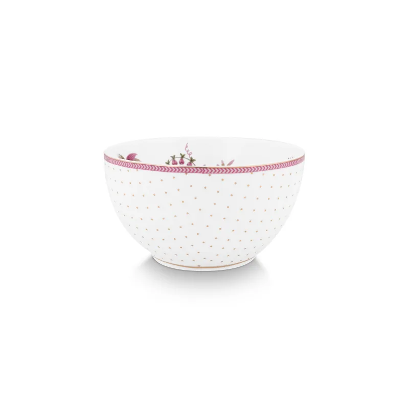 Pip Studio Jolie Dots Gold miska ∅15cm, růžová