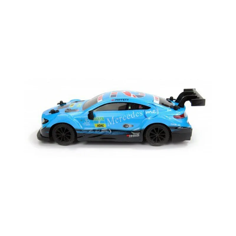 Mercedes-AMG C63 DTM, licencovaný model 1:24, ovladač pro praváky/leváky, 100% RTR
