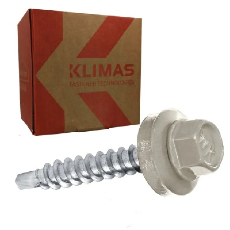 Klimas TEX 4,8 x 25 biela RAL 9010