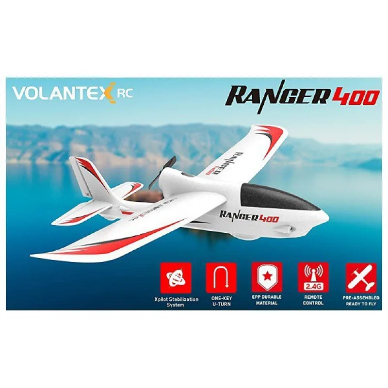 S-idee RC letadlo Volantex Ranger 400 RC Gilder, 6-osý gyroskop, RTF