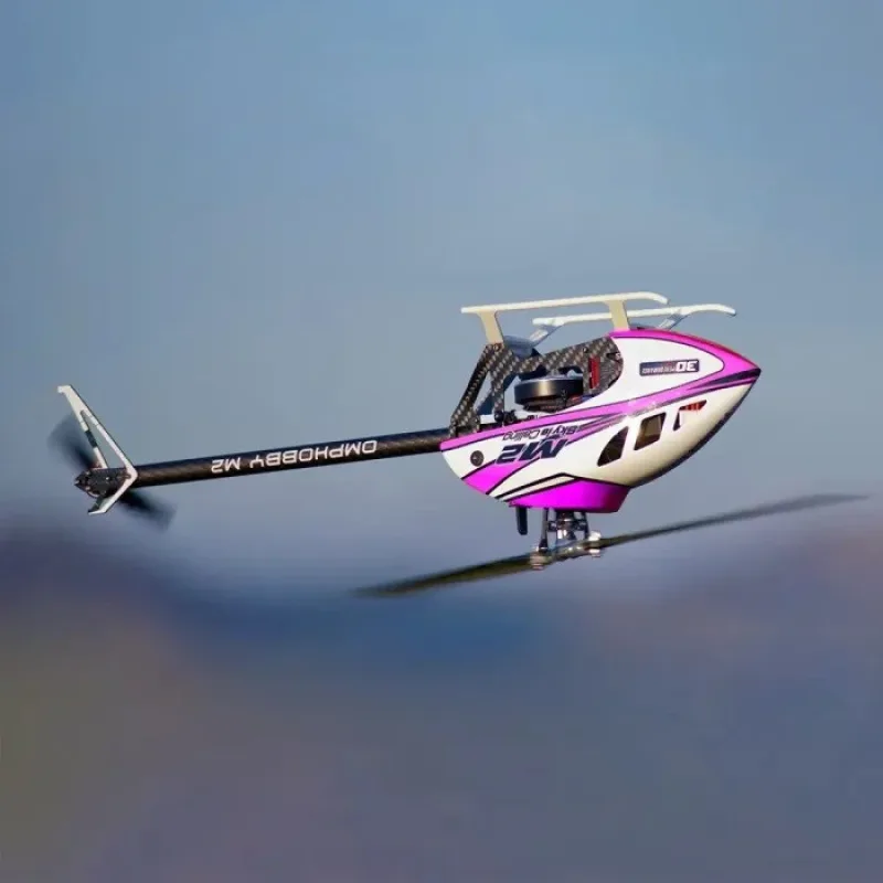 OMP 3D vrtulník M2 V3 Sport Heli-BNF Růžová