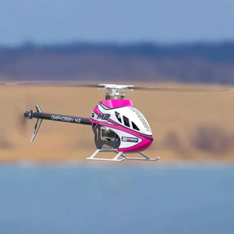 OMP 3D vrtulník M2 V3 Sport Heli-BNF Růžová
