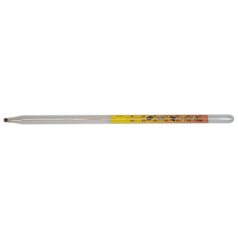 Zavárací teplomer 43 cm, na 30-litrový hrniec, sklenený