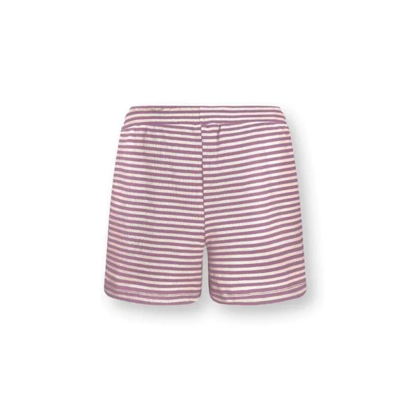 Pip Studio kraťasy Bobi Little Sumo Stripe, lila