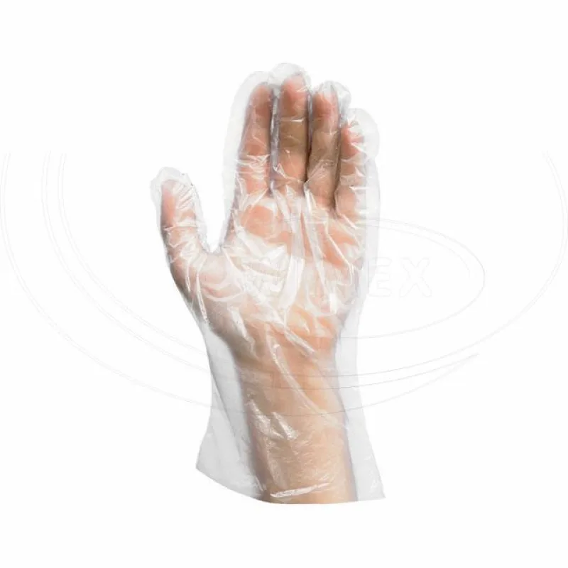 Rukavice jednorázové HDPE (velikost L) [100 x 100 ks] (N0114)